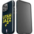 NBA Utah Jazz Standard - Black iPhone 15 Pro Max Impact Case